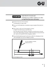 Предварительный просмотр 49 страницы GU ELTRAL VAN Assembly And Operating Instructions Manual