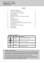 Preview for 2 page of GU ELTRAL Z45 230V Assembly And Operating Instructions Manual