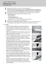 Preview for 8 page of GU ELTRAL Z45 230V Assembly And Operating Instructions Manual