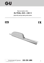 Preview for 15 page of GU ELTRAL Z45 230V Assembly And Operating Instructions Manual