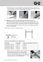 Preview for 23 page of GU ELTRAL Z45 230V Assembly And Operating Instructions Manual