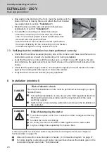 Preview for 24 page of GU ELTRAL Z45 230V Assembly And Operating Instructions Manual