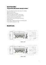 Preview for 3 page of Guangzhou Amin Electronics DMX 2401 User Manual