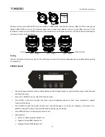 Предварительный просмотр 9 страницы Guangzhou GTD Lighting Technology Co., Ltd. TUNGDOU TD-LMZ 3019 User Manual