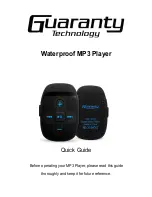 Preview for 1 page of GUARANTY MP855 Quick Manual