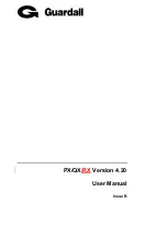 Предварительный просмотр 1 страницы Guardall px User Manual