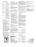 Предварительный просмотр 2 страницы Guardall V12AM Installation Instructions