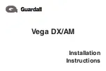 Preview for 1 page of Guardall Vega AM Installation Instructions Manual