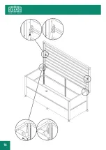 Предварительный просмотр 18 страницы Guardi GARDEN BOX M Construction Manual