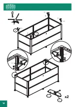 Preview for 14 page of Guardi GARDEN BOX S Construction Manual