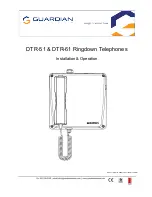 Guardian Telecom DTR-51 Installation & Operation Manual предпросмотр