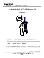 Guardian Telecom EXT-401 Installation Manual preview