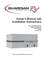 Guardian 004700-0 Installation And Owner'S Manual preview