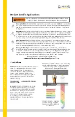 Предварительный просмотр 3 страницы Guardian 01205 Instruction Manual