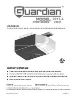 Guardian 2211-L Owner'S Manual preview
