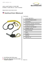 Предварительный просмотр 1 страницы Guardian 36100 Instruction Manual