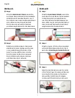 Preview for 4 page of Guardian 42107 Instruction Manual