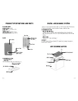 Preview for 3 page of Guardian AC4020 Use & Care Instructions Manual