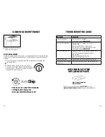 Preview for 5 page of Guardian AC4020 Use & Care Instructions Manual