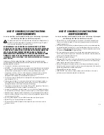 Preview for 7 page of Guardian AC4020 Use & Care Instructions Manual