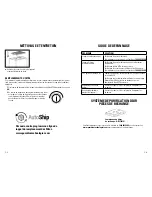 Preview for 10 page of Guardian AC4020 Use & Care Instructions Manual