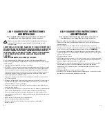 Preview for 12 page of Guardian AC4020 Use & Care Instructions Manual