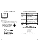 Preview for 15 page of Guardian AC4020 Use & Care Instructions Manual