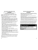 Предварительный просмотр 2 страницы Guardian AC4150 Use & Care Instructions Manual