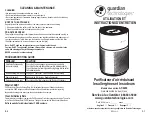 Preview for 5 page of Guardian AC4200 Use & Care Instructions Manual