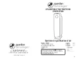 Предварительный просмотр 7 страницы Guardian AC4300 Use & Care Instructions Manual