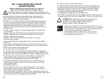 Preview for 10 page of Guardian AC4820 Use & Care Instructions Manual