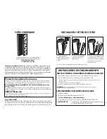 Preview for 17 page of Guardian AC4850PT Use And Care Instruction