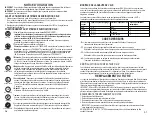 Preview for 9 page of Guardian AC5109 Use & Care Instructions Manual