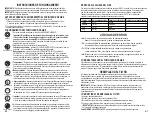 Preview for 14 page of Guardian AC5109 Use & Care Instructions Manual