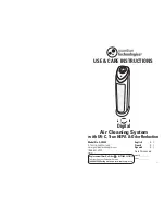 Guardian AC5250 Use And Care Instruction preview