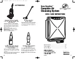 Guardian AC6000 Use & Care Instructions Manual preview