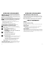 Preview for 16 page of Guardian AC9200 Series Use & Care Instructions Manual