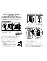 Preview for 17 page of Guardian AC9200 Series Use & Care Instructions Manual