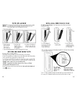 Preview for 5 page of Guardian CDAP4500 Use & Care Instructions Manual