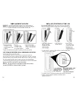 Предварительный просмотр 10 страницы Guardian CDAP5500 Use & Care Instructions Manual