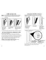 Предварительный просмотр 16 страницы Guardian CDAP5500 Use & Care Instructions Manual