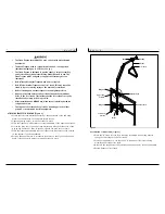 Preview for 2 page of Guardian Floor Stand IC-7714 User Instruction Manual