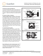 Preview for 4 page of Guardian G3600 Series Installation, Operation And Maintenance Manual