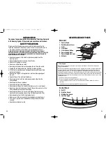 Предварительный просмотр 2 страницы Guardian Germ Guardian AC3900 Use & Care Instructions Manual