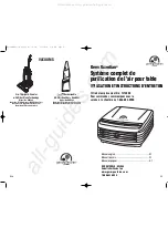 Предварительный просмотр 6 страницы Guardian Germ Guardian AC3900 Use & Care Instructions Manual