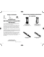 Предварительный просмотр 4 страницы Guardian Germ Guardian AC4000 Use & Care Instructions Manual