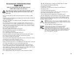 Предварительный просмотр 2 страницы Guardian H965AR Use & Care Instructions Manual