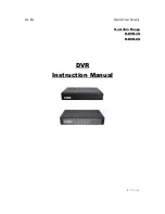Guardian K-DVR-4G Instruction Manual preview