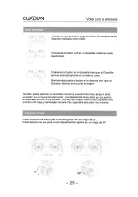 Предварительный просмотр 22 страницы Guardian NH90118 User Handbook Manual