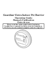 Guardian PetSafe Operating Manual preview